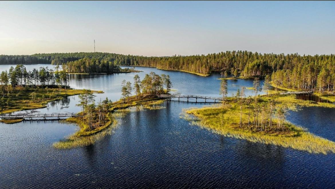 Laahtanen Camping Hotel Ristijärvi Exterior photo