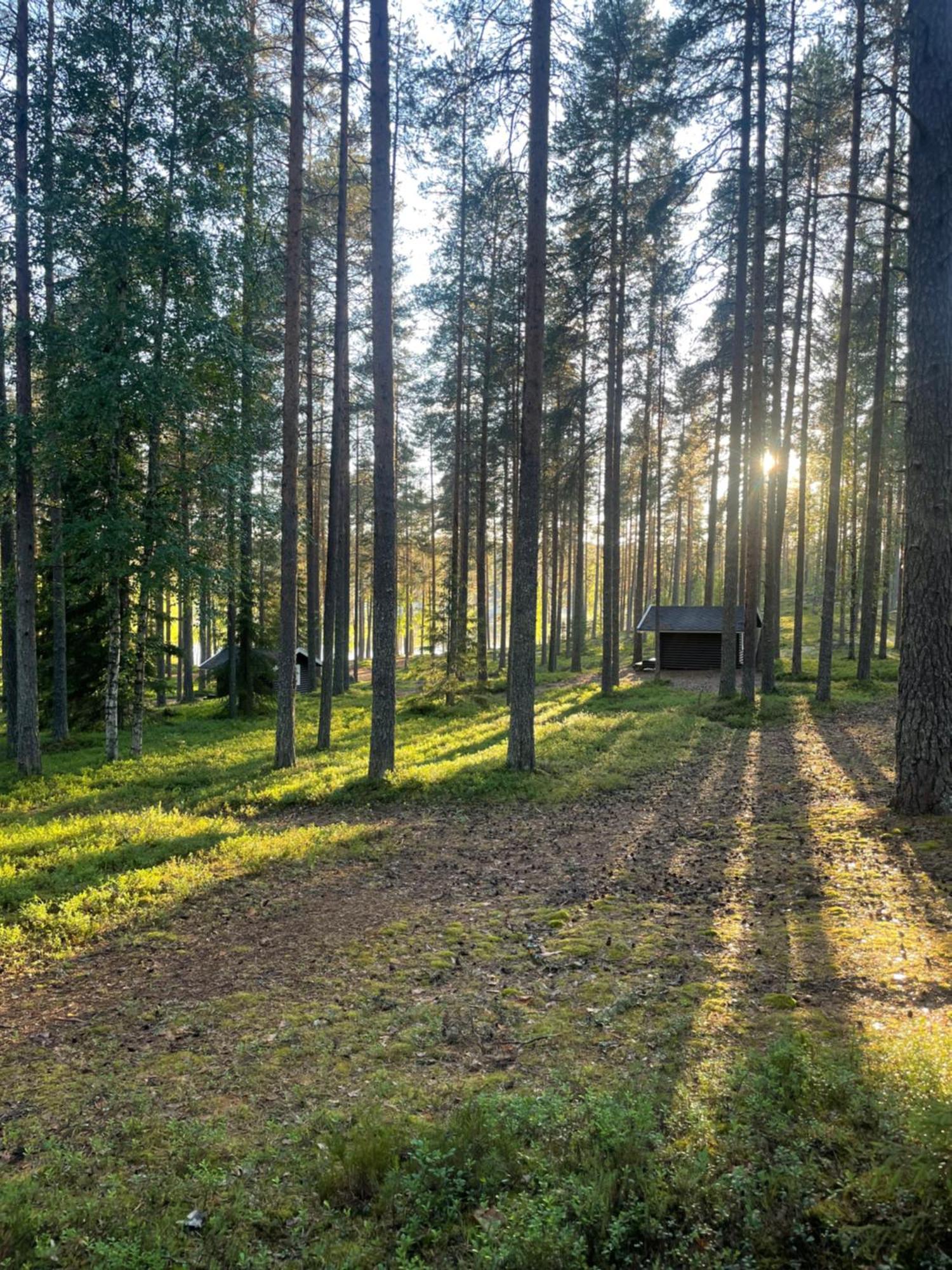 Laahtanen Camping Hotel Ristijärvi Exterior photo