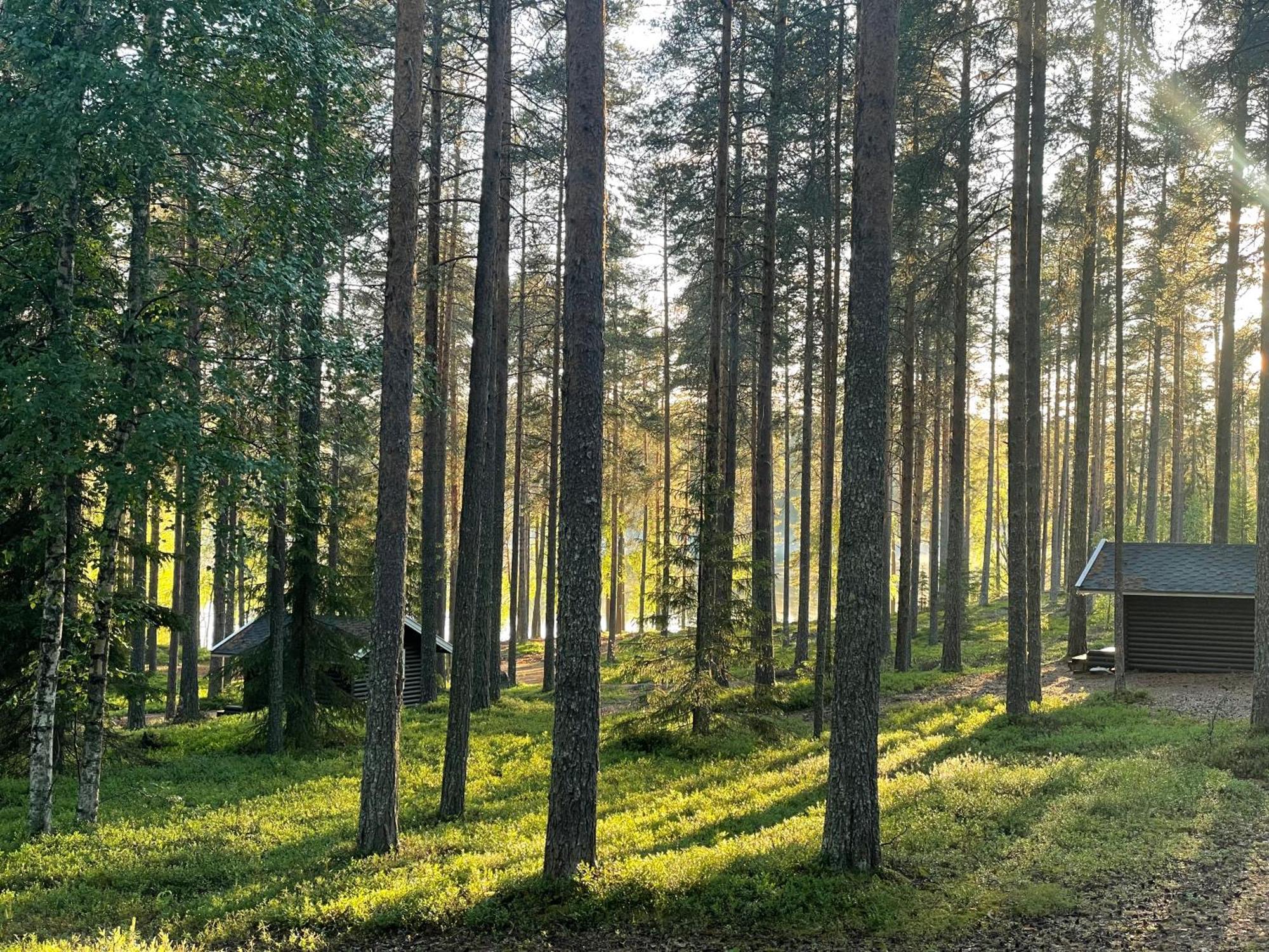 Laahtanen Camping Hotel Ristijärvi Exterior photo