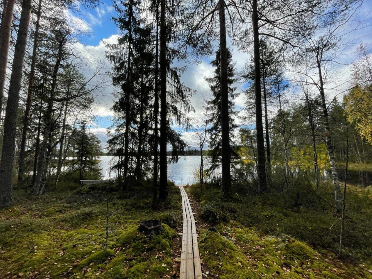 Laahtanen Camping Hotel Ristijärvi Exterior photo