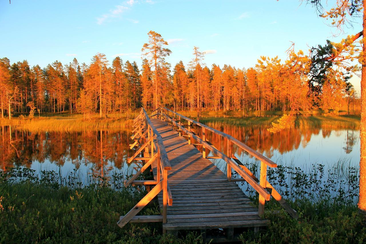 Laahtanen Camping Hotel Ristijärvi Exterior photo